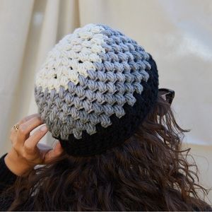 Silver Sister Handmade Crochet Beanie